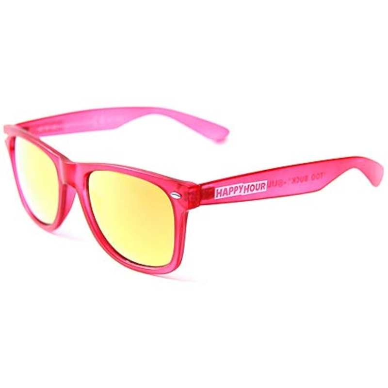Happy Hour Eyewear Jamie Tancowny Too Buck Sunglasses Red One size fits all
