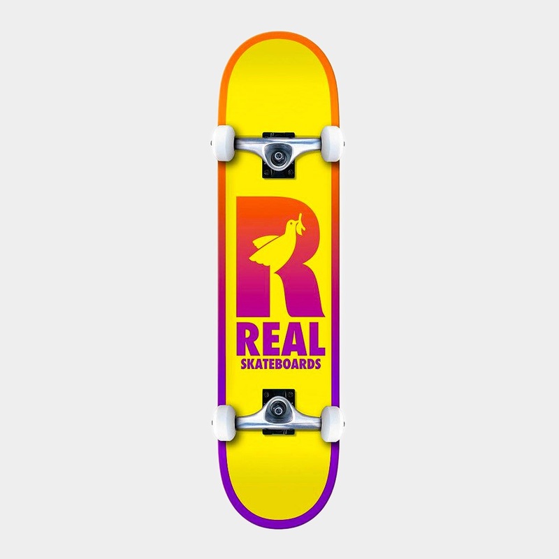 Real Skateboards 7.75″ Mid Be Free Complete Skateboard – Multi