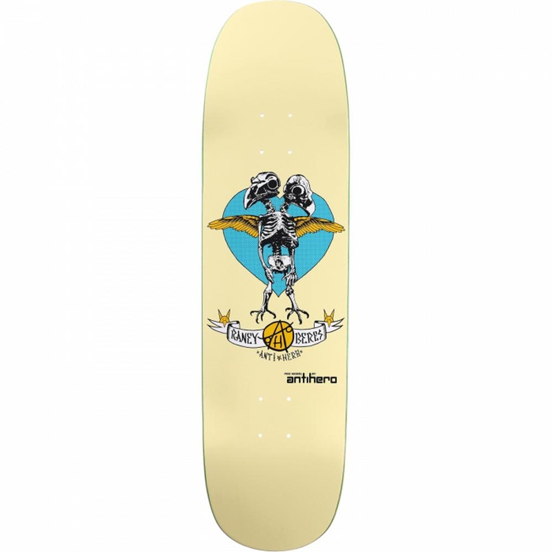 Antihero Beres Big Bord 2 Cream 8.63″ Skateboard Deck Deck