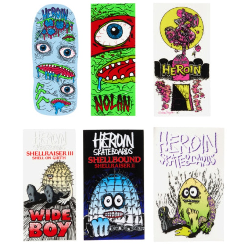 Heroin Shellbound Stickers – Individual Mutator