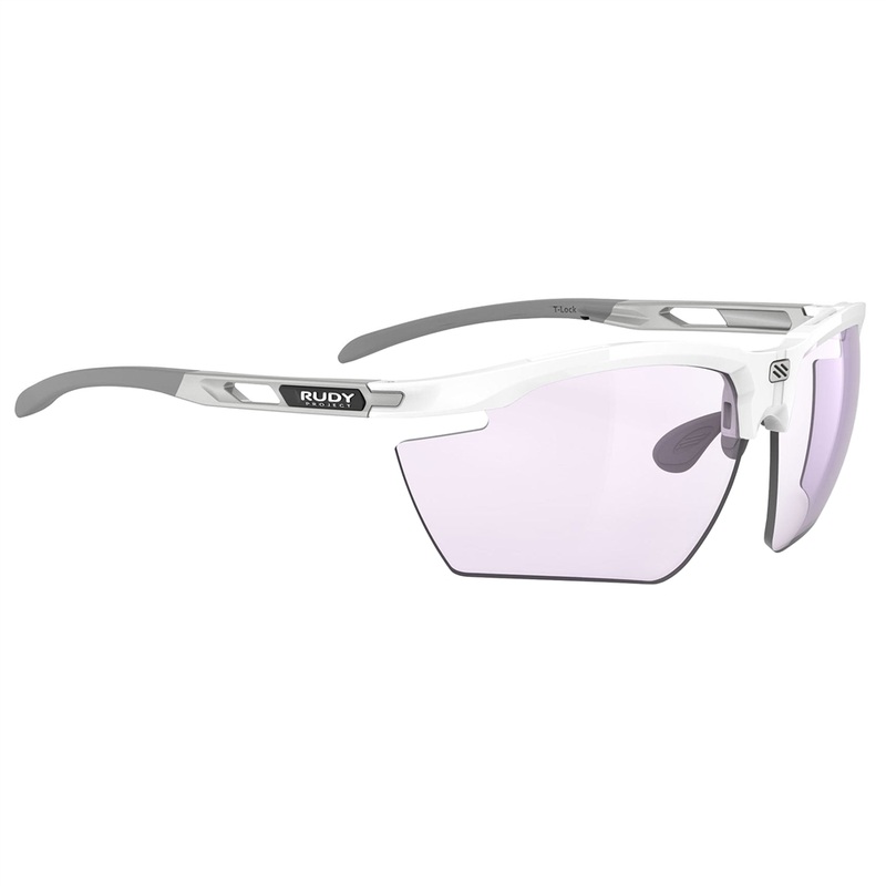 Rudy Project Magnus ImpactX PH Sunglasses – White Gloss/2Laser Purple White Gloss – 2Laser Purple