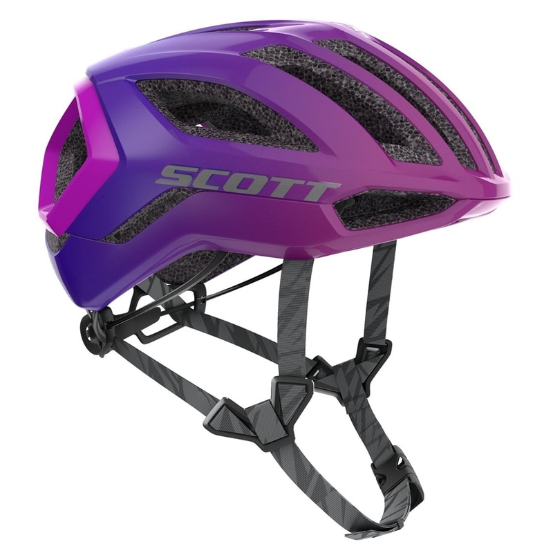 Scott Centric Plus Road Helmet – Supersonic Edition (2021) Black/Drift Purple