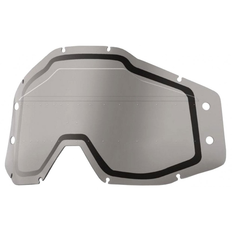 100 Percent Accuri Forecast Replacement Duel Lens – Sonic Bumps/Grey