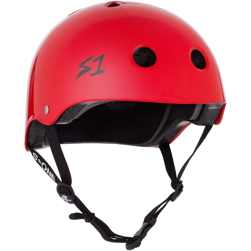 S1 Lifer helmet – Bright red Gloss X-Small (20.5″)