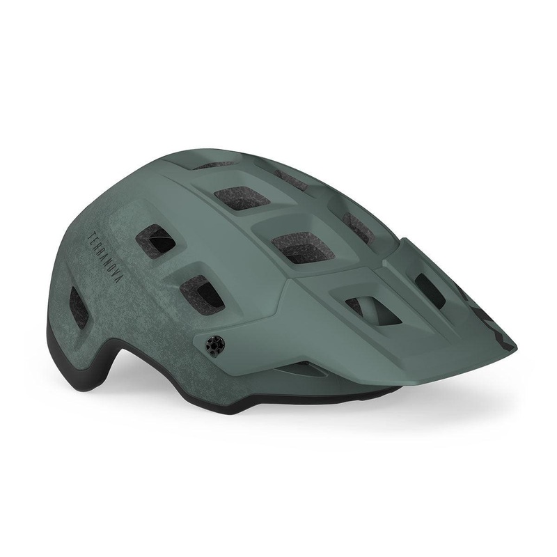 MET Terranova Mips CE Helmet Sage Green Black | Matt M