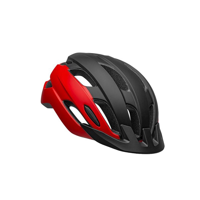 Bell Trace Road Helmet – Matt Red-Black – 2020 Matt Red – Black One Size 54-61 cm