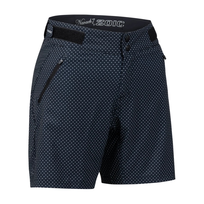 Zoic Naveah 7″ MTB Short – Womens – Black Polka Dot Black Polka Dot X-Small