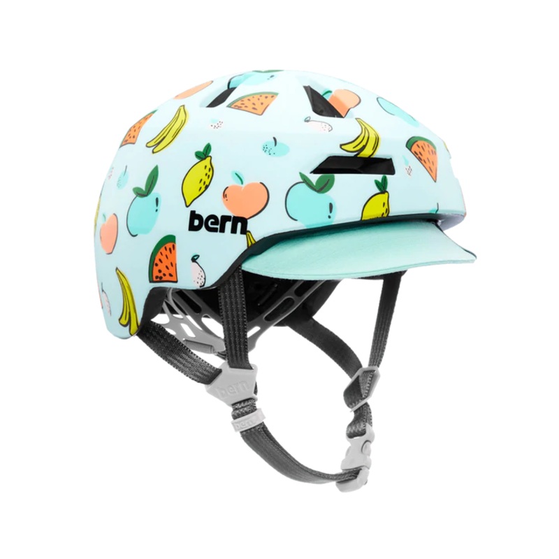 Bern Nino 2.0 Helmet – Youth – Matt Fun Fruits Matt Fun Fruits Small