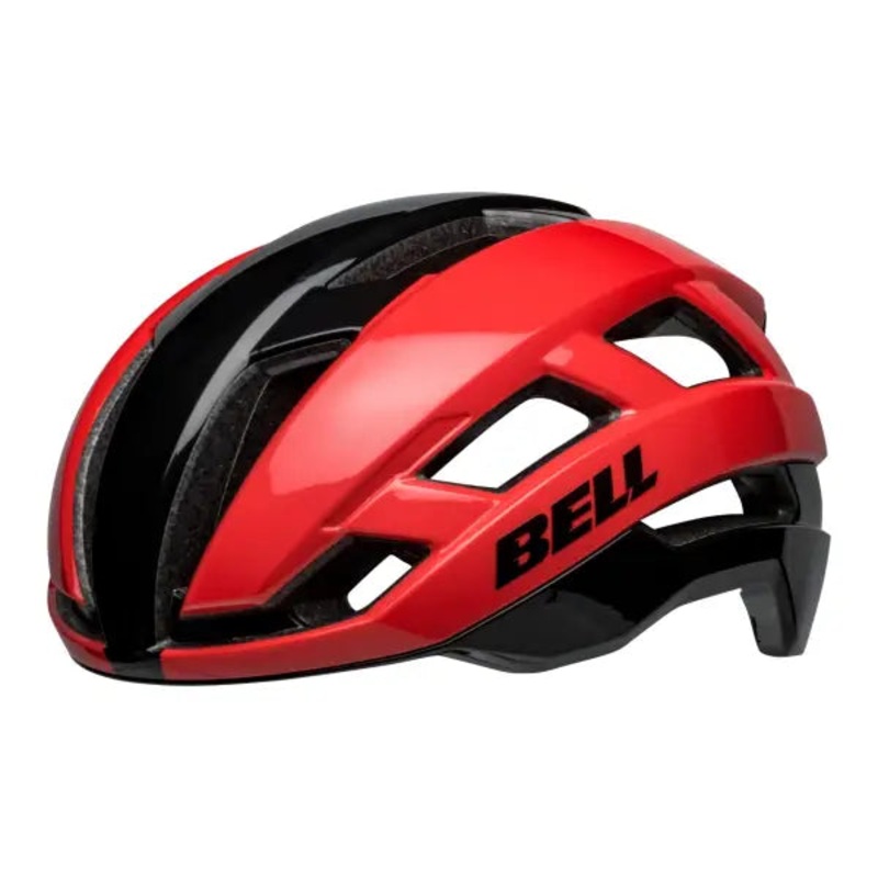 Bell Falcon XR LED MIPS MTB Helmet – Red-Black Red – Black Small