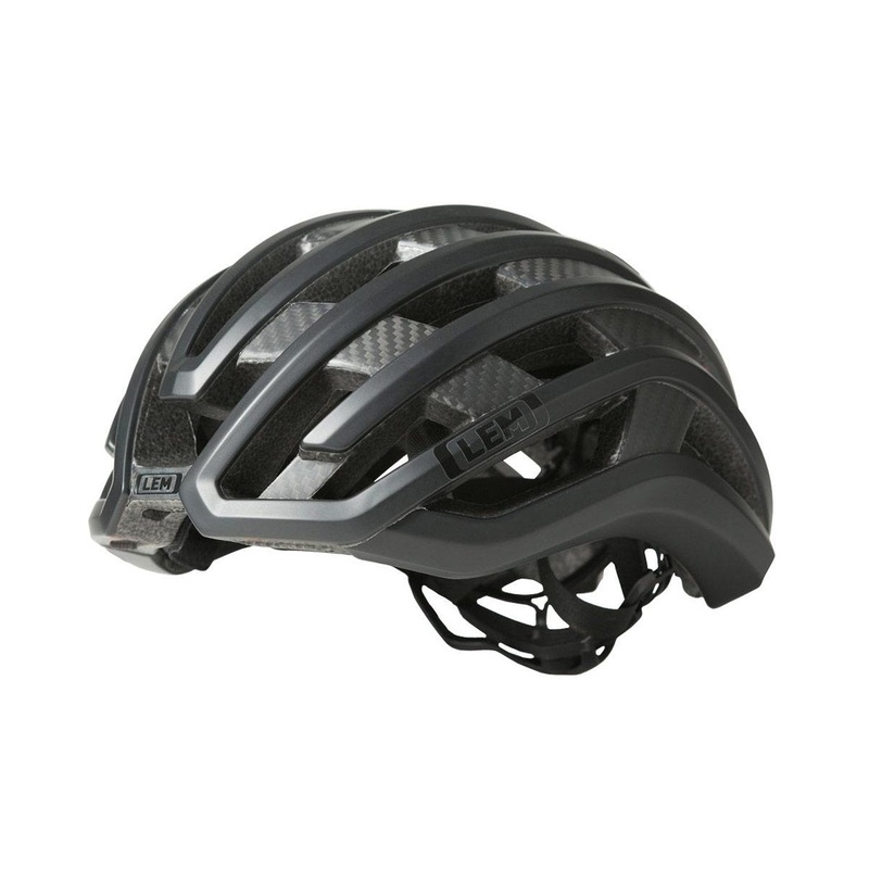 LEM MotivAir Road Bike Helmet – Black Black Small