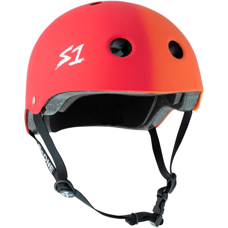 S1 Lifer Helmet – Red Orange Fade Matte