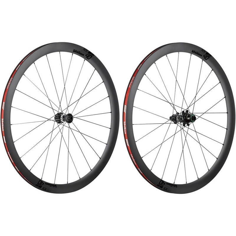 Vision SC40 Wheelset – 700 12 x 100/142 Center-Lock XDR Black