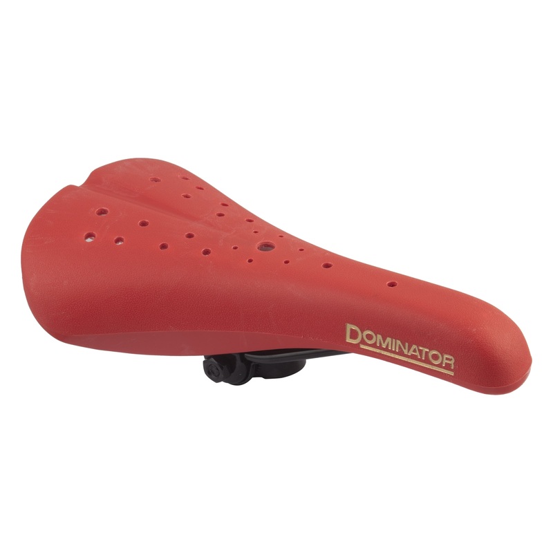 Viscount Dominator Railed Saddle / Plastic Seat – Red